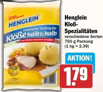 HIT Henglein Kloẞ Spezialitäten Angebot