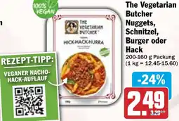 HIT The Vegetarian Butcher Nuggets, Schnitzel, Burger oder Hack Angebot