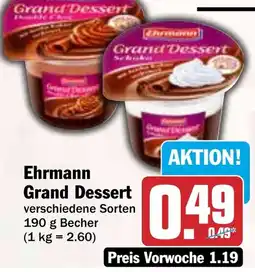 HIT Ehrmann Grand Dessert Angebot