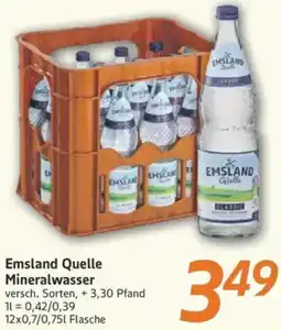 inkoop Emsland Quelle Mineralwasser Angebot