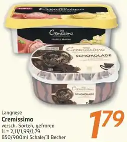 inkoop Langnese Cremissimo Angebot
