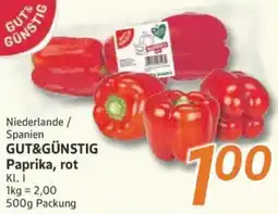 inkoop GUT&GÜNSTIG Paprika, rot Angebot