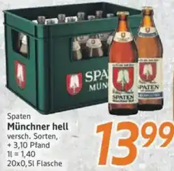 inkoop Spaten Münchner hell Angebot