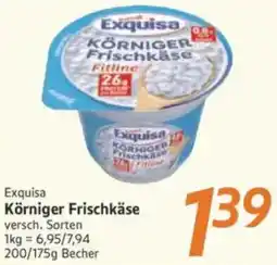 inkoop Exquisa Körniger Frischkäse Angebot