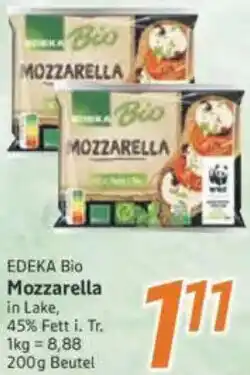 inkoop EDEKA Bio Mozzarella Angebot