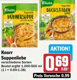 HIT Knorr Suppenliebe Angebot