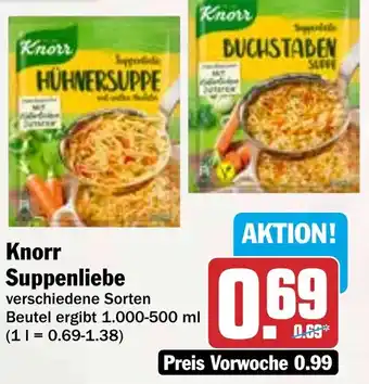 HIT Knorr Suppenliebe Angebot