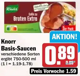 HIT Knorr Basis-Saucen Angebot