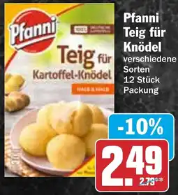 HIT Pfanni Teig für Knödel Angebot