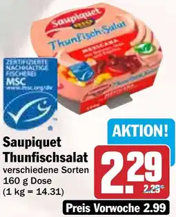 HIT Saupiquet Thunfischsalat Angebot