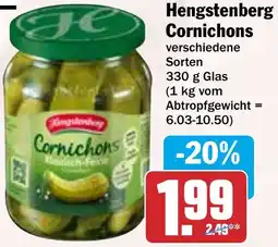 HIT Hengstenberg Cornichons Angebot