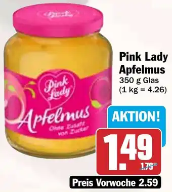 HIT Pink Lady Apfelmus Angebot
