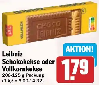 HIT Leibniz Schokokekse oder Vollkornkekse Angebot