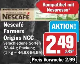 HIT Nescafé Farmers Origins NCC Angebot