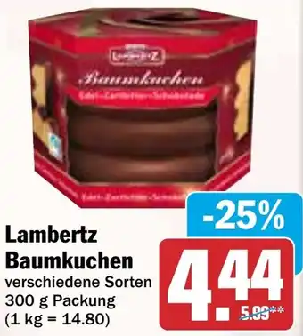 HIT Lambertz Baumkuchen Angebot