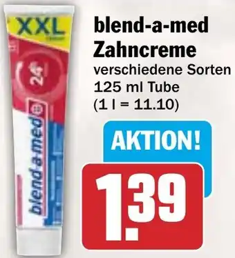 HIT blend-a-med Zahncreme Angebot