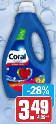 HIT Coral Waschmittel Flüssig Angebot