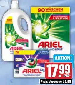 HIT Ariel Waschmittel Pulver, Flüssig oder Pods Angebot