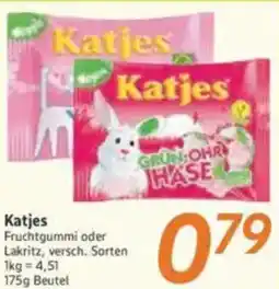 inkoop Katjes Fruchtgummi oder Lakritz Angebot