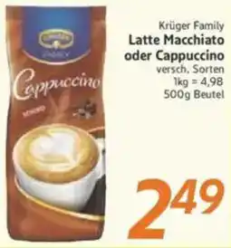 inkoop Krüger Family Latte Macchiato oder Cappuccino Angebot