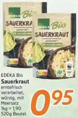 inkoop EDEKA Bio Sauerkraut Angebot