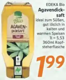 inkoop EDEKA Bio Agavendicksaft Angebot