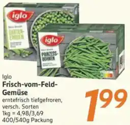 inkoop Iglo Frisch-vom-Feld Gemüse Angebot