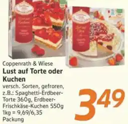 inkoop Coppenrath & Wiese Lust auf Torte oder Kuchen Angebot