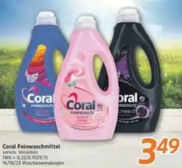 inkoop Coral Feinwaschmittel Angebot