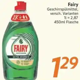 inkoop Fairy Geschirrspülmittel Angebot