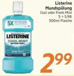 inkoop Listerine Mundspülung Angebot
