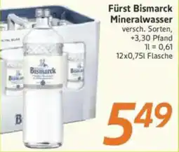 inkoop Fürst Bismarck Mineralwasser Angebot