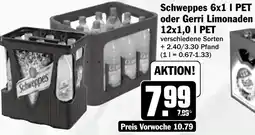 HIT Schweppes oder Gerri Limonaden Angebot