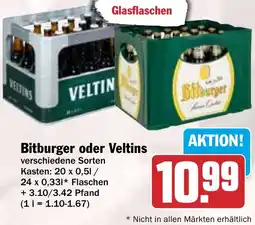 HIT Bitburger oder Veltins Angebot