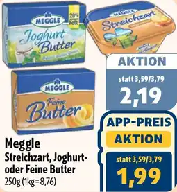 Aktiv Irma Meggle Streichzart, Joghurt oder Feine Butter Angebot