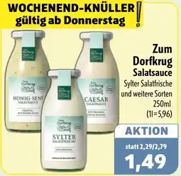 Aktiv Irma Zum Dorfkrug Salatsauce Angebot