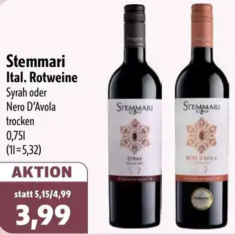 Aktiv Irma Stemmari Ital. Rotweine Angebot
