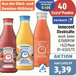 Aktiv Irma innocent Direktsäfte Angebot