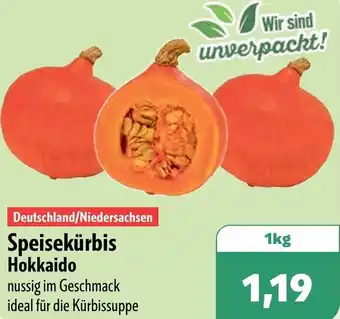 Aktiv Irma Speisekürbis Hokkaido Angebot