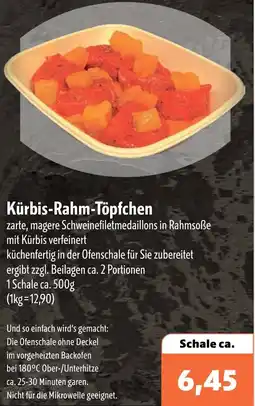 Aktiv Irma Kürbis-Rahm Töpfchen Angebot
