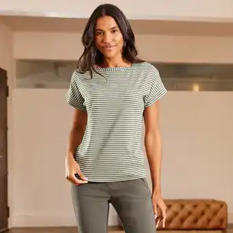 NKD Damen-T-Shirt mit Strasssteinen Angebot