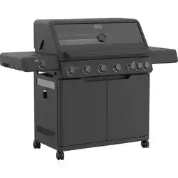 toom Baumarkt Rösle Gasgrill 'Allflame Hero 6' schwarz 157 x 118 x 61 cm Angebot