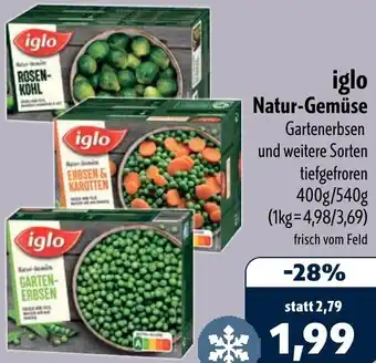 Aktiv Irma iglo Natur-Gemüse Angebot