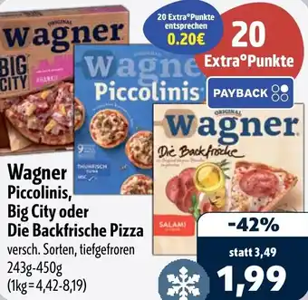 Aktiv Irma Wagner Piccolinis, Big City oder Die Backfrische Pizza Angebot