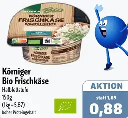 Aktiv Irma Körniger Bio Frischkäse Angebot
