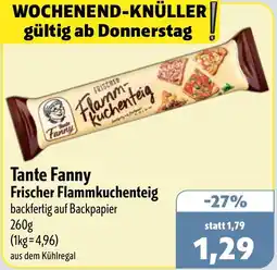 Aktiv Irma Tante Fanny Frischer Flammkuchenteig Angebot