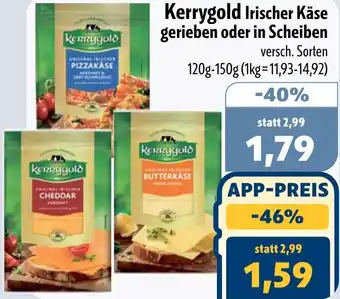 Aktiv Irma Kerrygold Irischer Käse gerieben oder in Scheiben Angebot