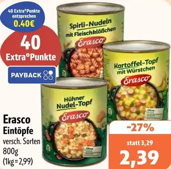 Aktiv Irma Erasco Eintöpfe Angebot