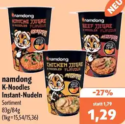 Aktiv Irma namdong K-Noodles Instant-Nudeln Angebot