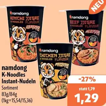 Aktiv Irma namdong K-Noodles Instant-Nudeln Angebot